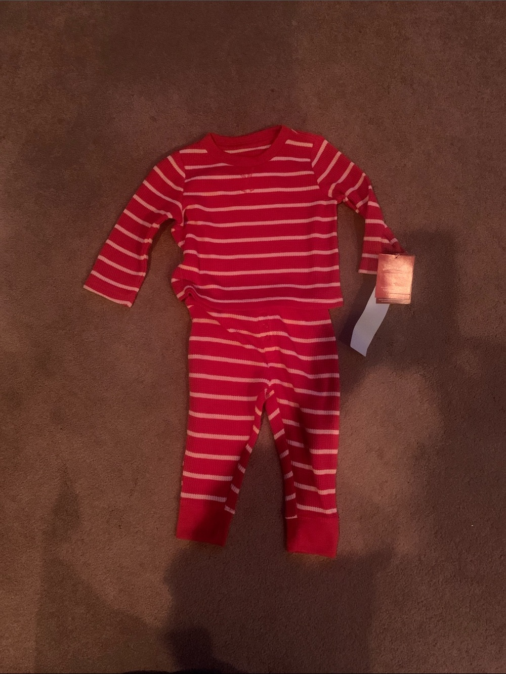 Wondershop Red and White Striped Kids One-Piece